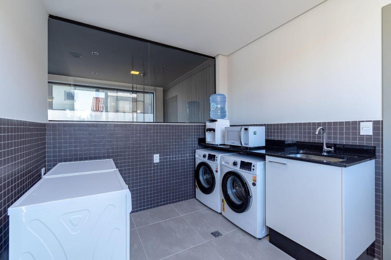 Confortavel Loft Com Vista Para O Mar - Condominio Com Piscina Bombinhas Εξωτερικό φωτογραφία